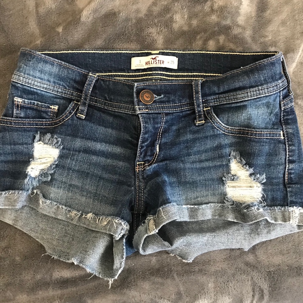 Denim Short Shorts